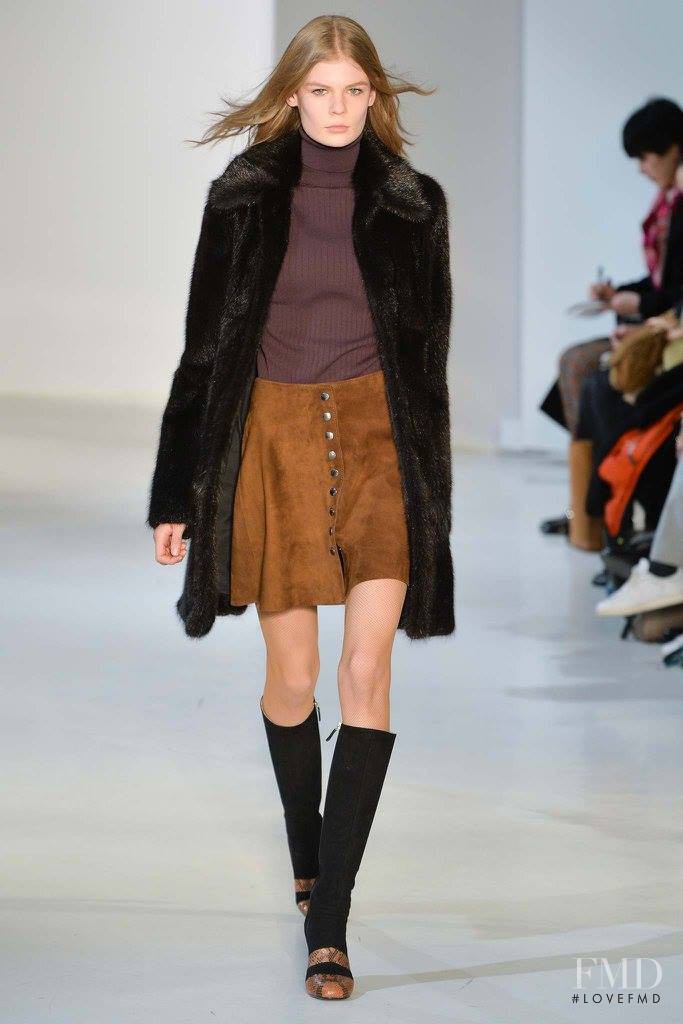 Alexandra Elizabeth Ljadov featured in  the Jill Stuart fashion show for Autumn/Winter 2015