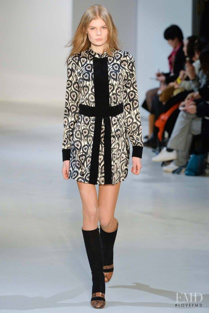 Alexandra Elizabeth Ljadov featured in  the Jill Stuart fashion show for Autumn/Winter 2015