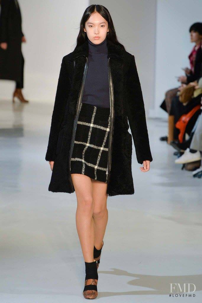 Yuan Bo Chao featured in  the Jill Stuart fashion show for Autumn/Winter 2015