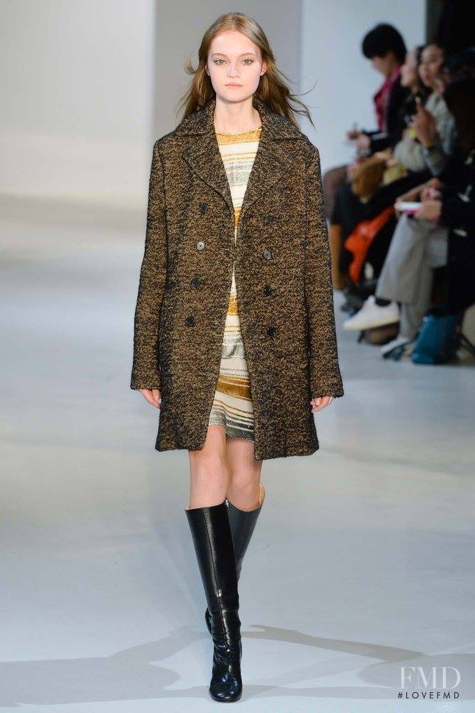 Mia Gruenwald featured in  the Jill Stuart fashion show for Autumn/Winter 2015