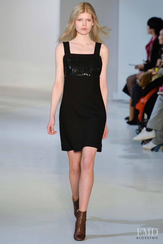 Ola Rudnicka featured in  the Jill Stuart fashion show for Autumn/Winter 2015
