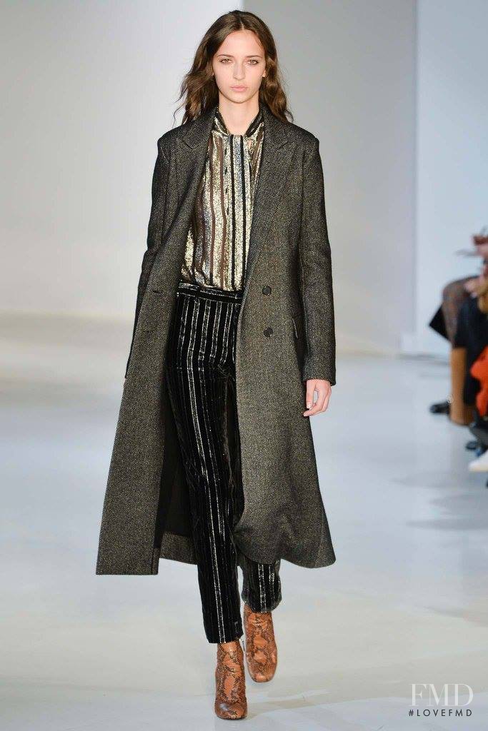 Waleska Gorczevski featured in  the Jill Stuart fashion show for Autumn/Winter 2015