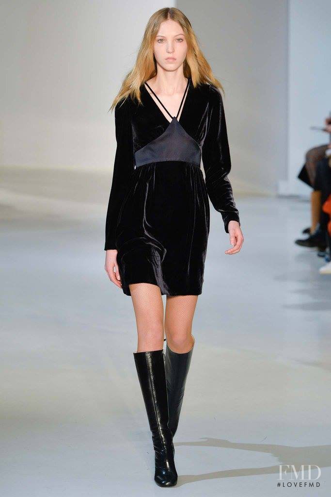 Ella Richards featured in  the Jill Stuart fashion show for Autumn/Winter 2015
