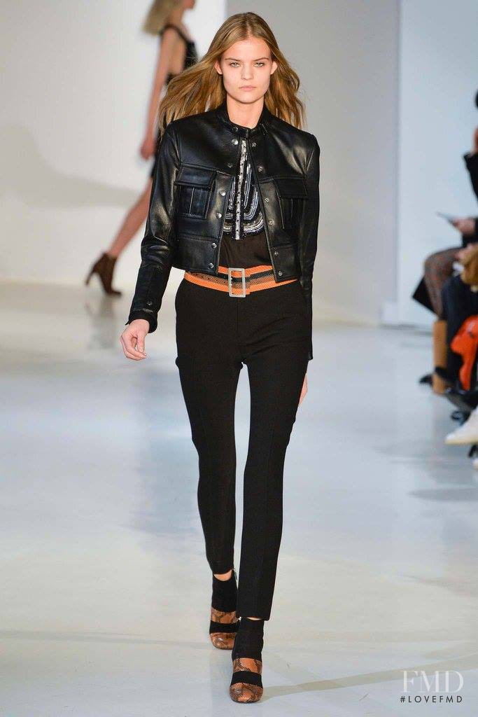 Kate Grigorieva featured in  the Jill Stuart fashion show for Autumn/Winter 2015
