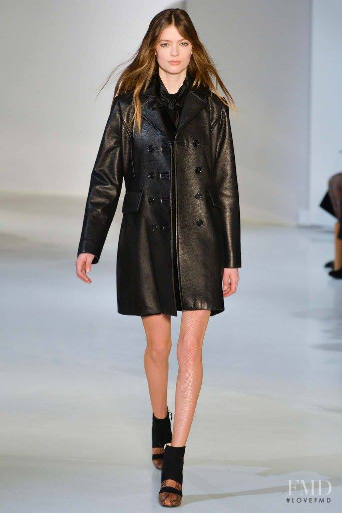 Emmy Rappe featured in  the Jill Stuart fashion show for Autumn/Winter 2015