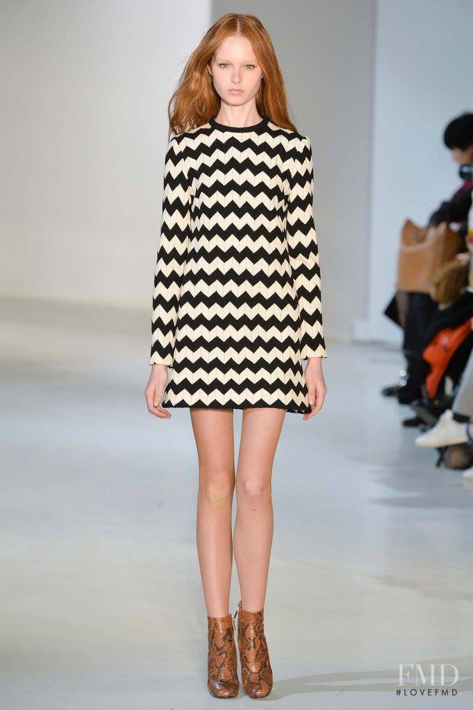Grace Simmons featured in  the Jill Stuart fashion show for Autumn/Winter 2015