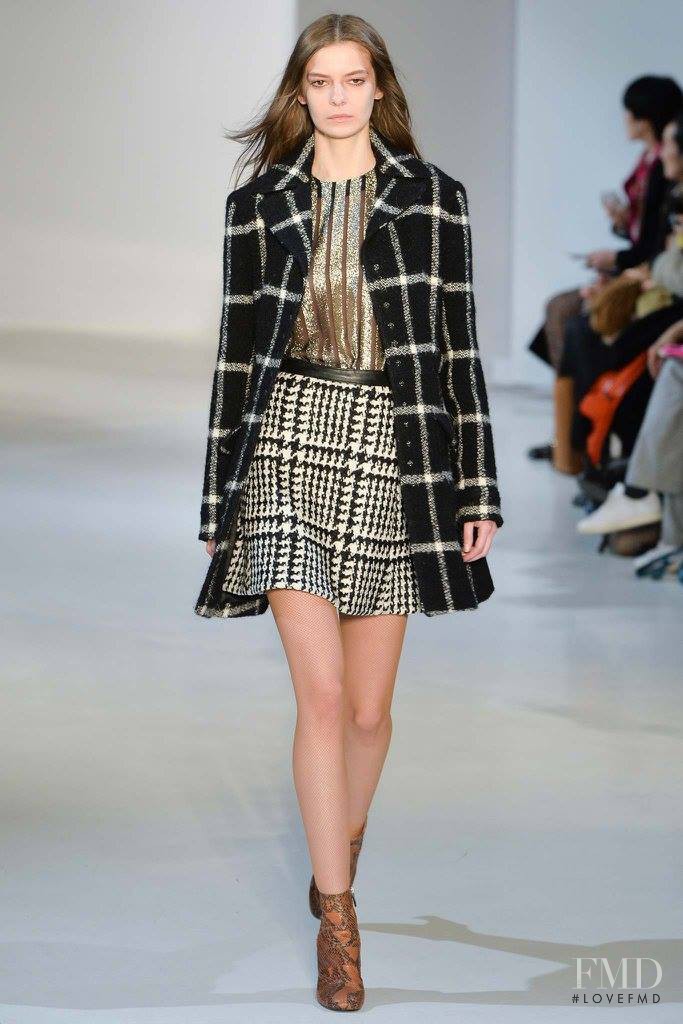 Dasha Denisenko featured in  the Jill Stuart fashion show for Autumn/Winter 2015