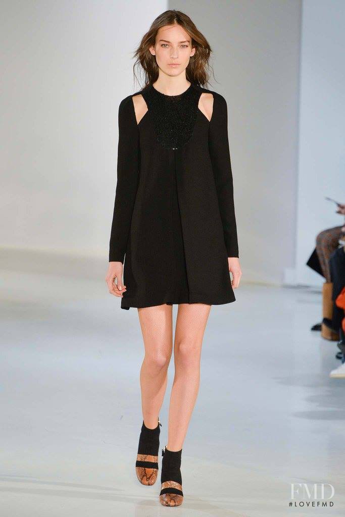 Julia Bergshoeff featured in  the Jill Stuart fashion show for Autumn/Winter 2015