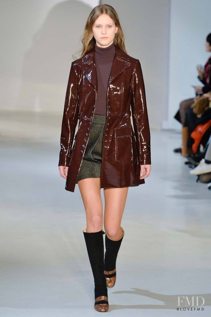 Julie Hoomans featured in  the Jill Stuart fashion show for Autumn/Winter 2015