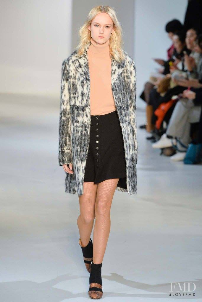 Harleth Kuusik featured in  the Jill Stuart fashion show for Autumn/Winter 2015