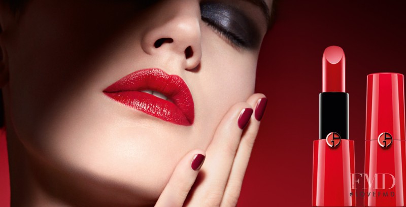 Saskia de Brauw featured in  the Armani Beauty advertisement for Autumn/Winter 2013
