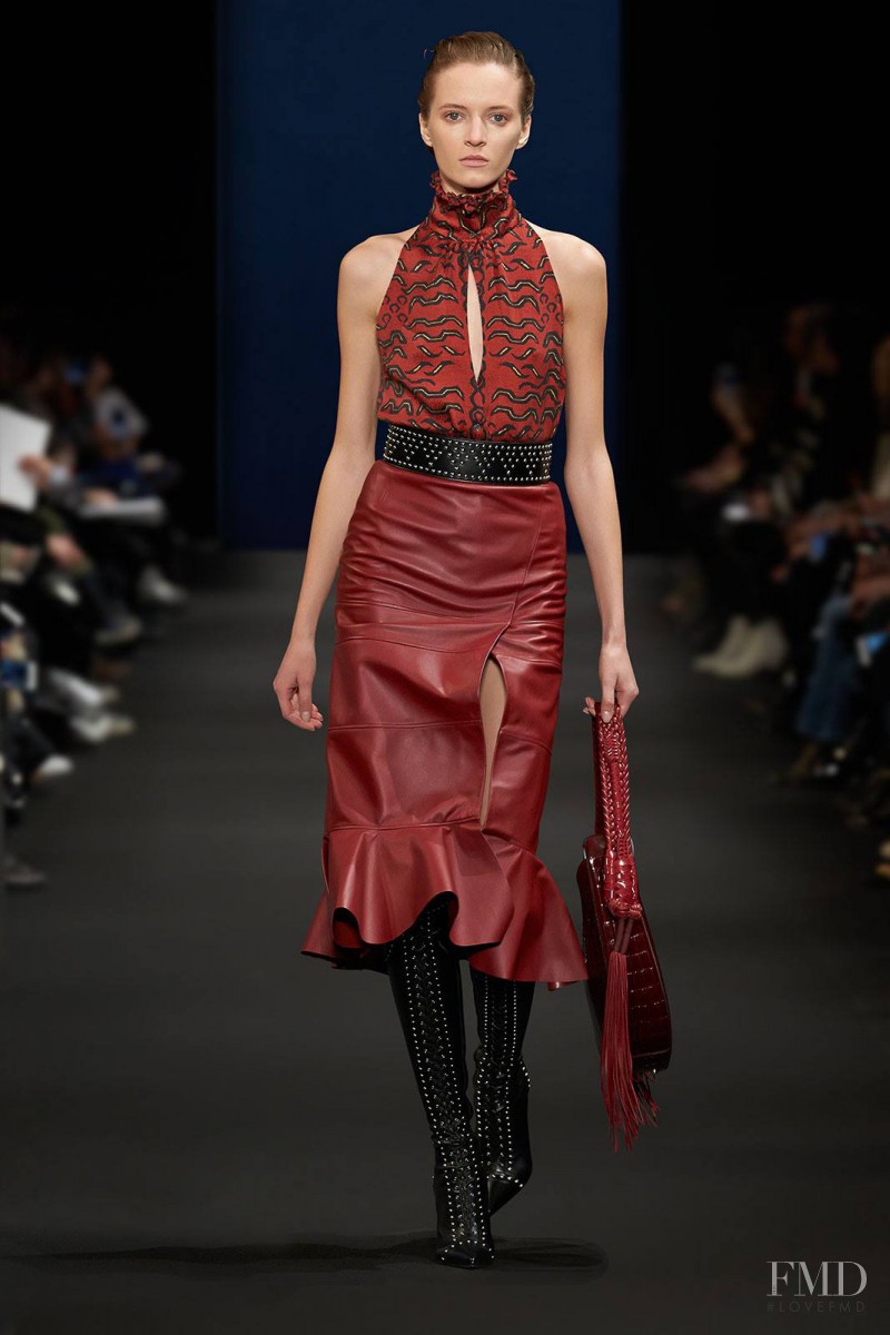 Daria Strokous featured in  the Altuzarra fashion show for Autumn/Winter 2015