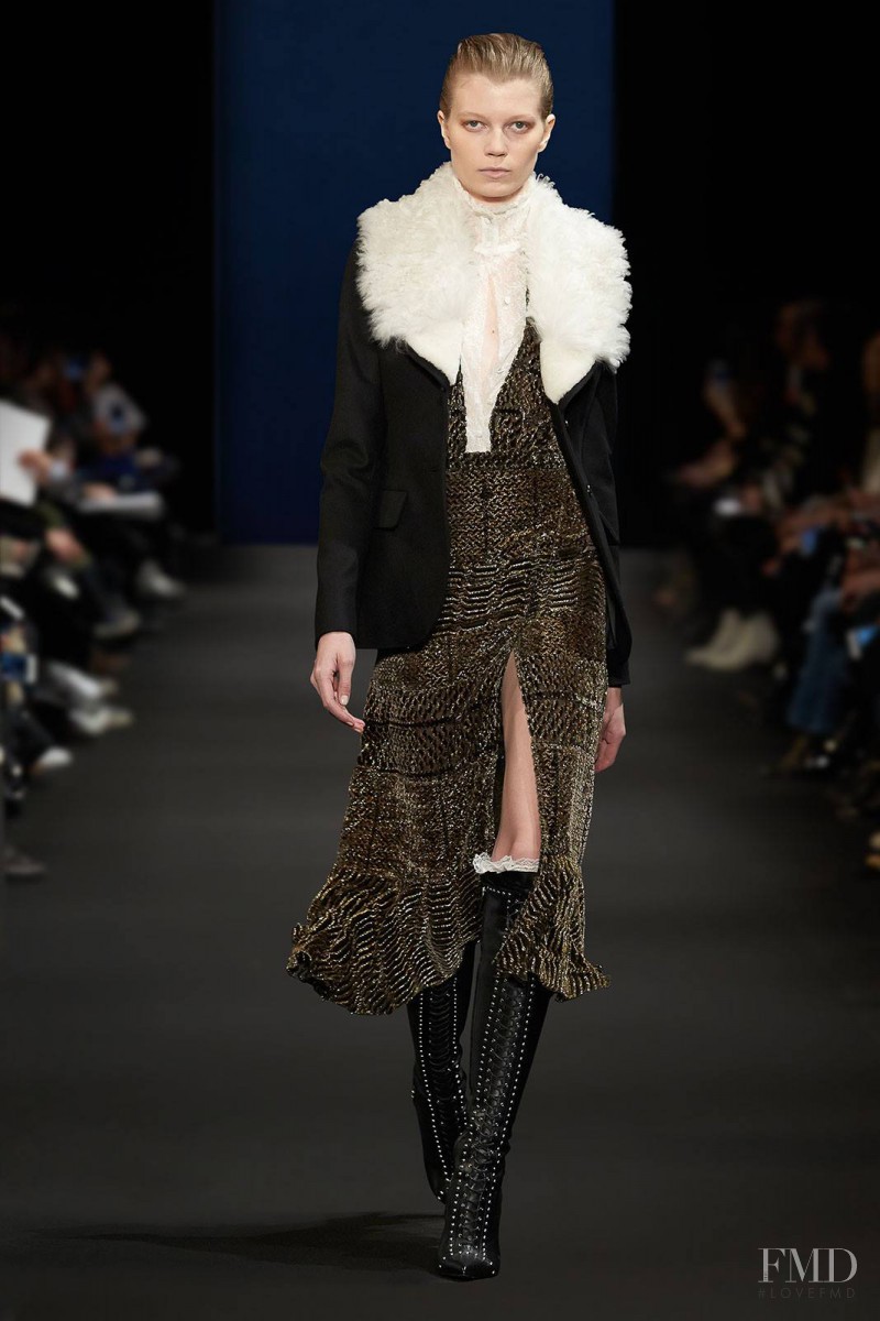 Saara Sihvonen featured in  the Altuzarra fashion show for Autumn/Winter 2015