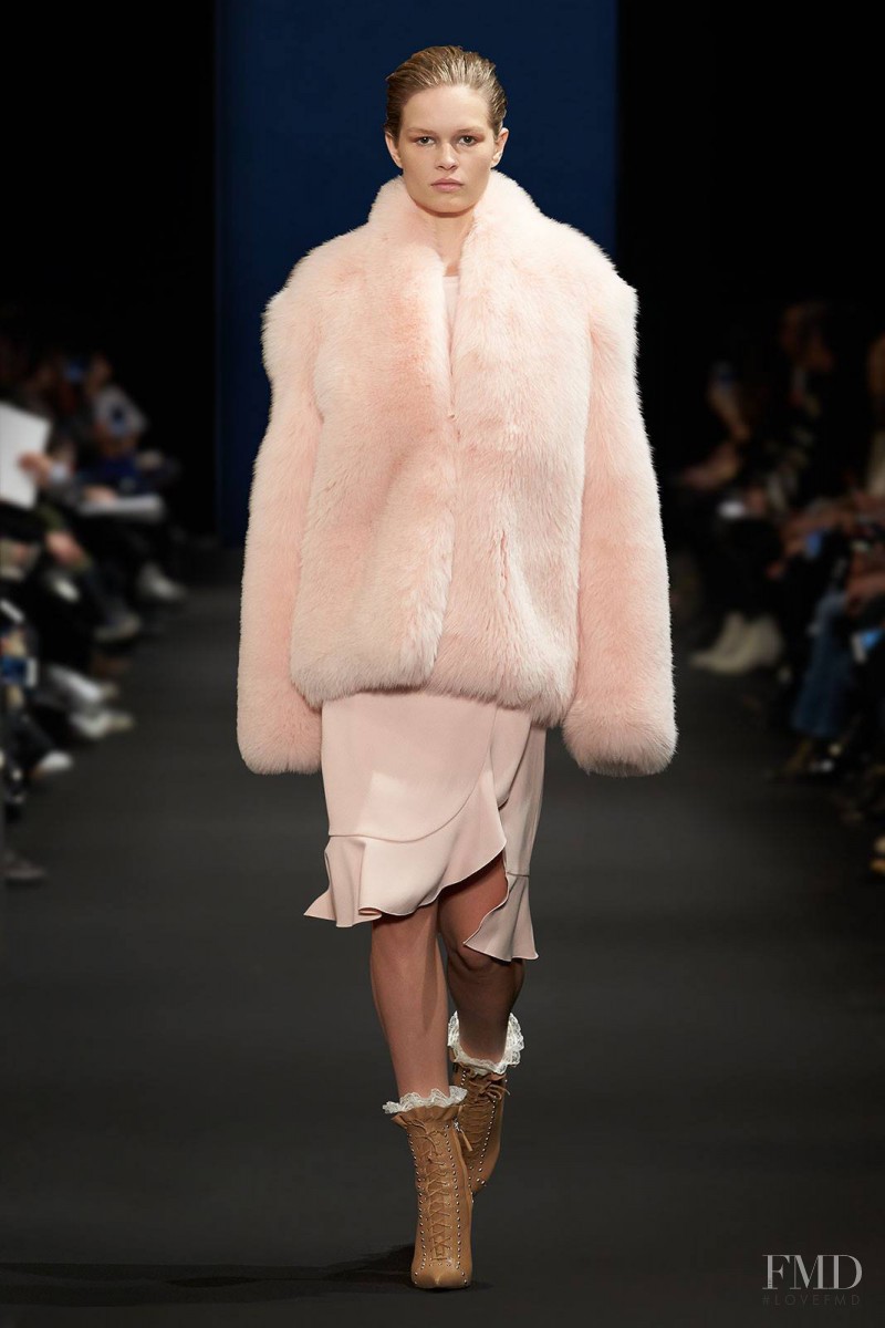 Anna Ewers featured in  the Altuzarra fashion show for Autumn/Winter 2015