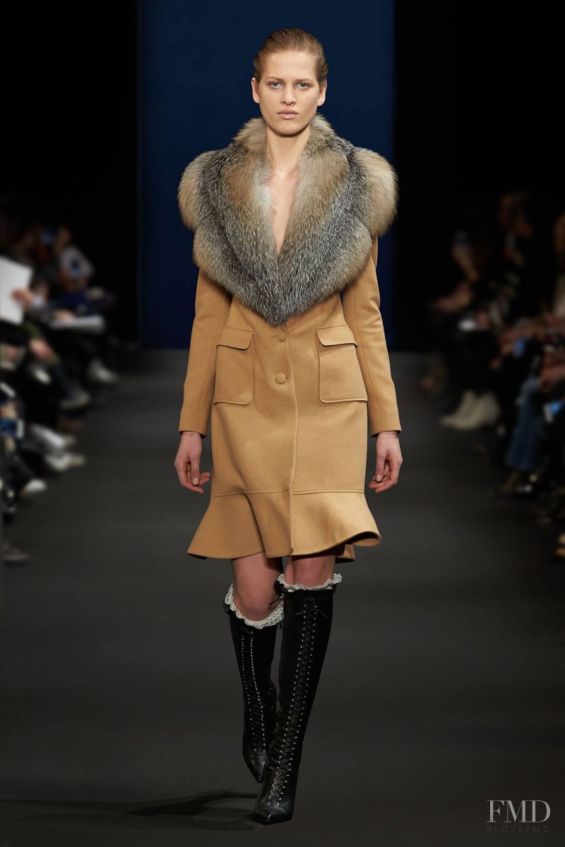 Laura Julie Schwab Holm featured in  the Altuzarra fashion show for Autumn/Winter 2015