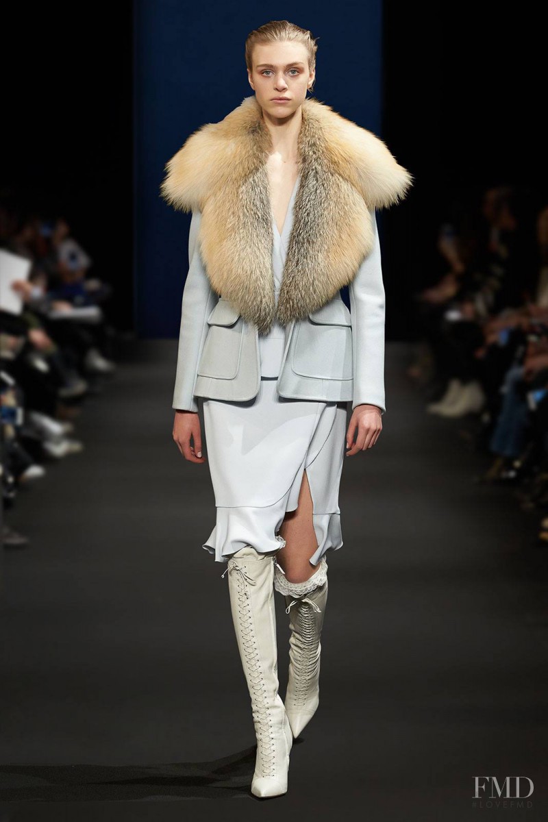 Hedvig Palm featured in  the Altuzarra fashion show for Autumn/Winter 2015