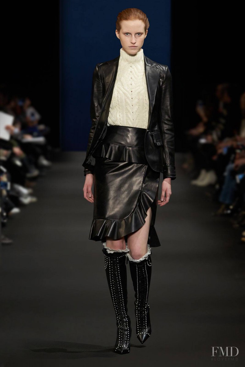 Magdalena Jasek featured in  the Altuzarra fashion show for Autumn/Winter 2015
