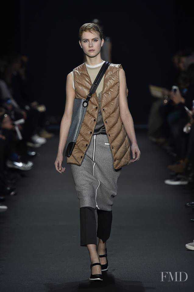Julie Hoomans featured in  the rag & bone fashion show for Autumn/Winter 2015