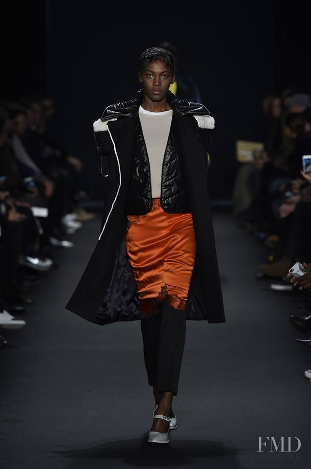 Kai Newman featured in  the rag & bone fashion show for Autumn/Winter 2015