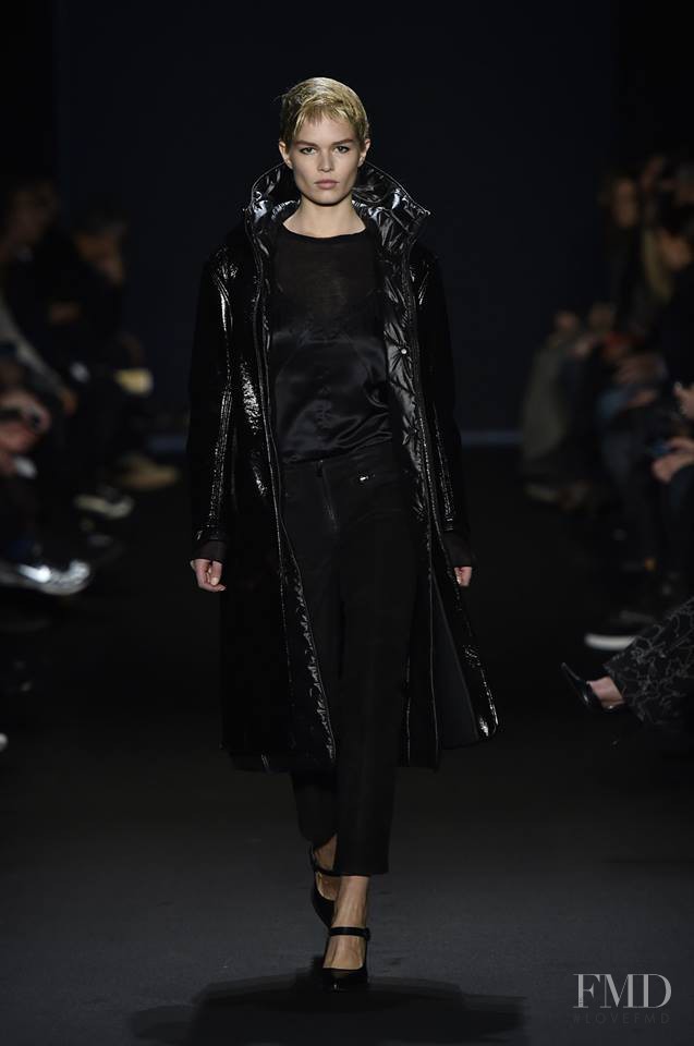 Anna Ewers featured in  the rag & bone fashion show for Autumn/Winter 2015