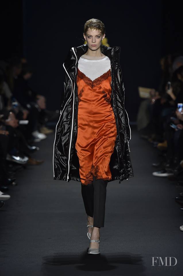 Lexi Boling featured in  the rag & bone fashion show for Autumn/Winter 2015