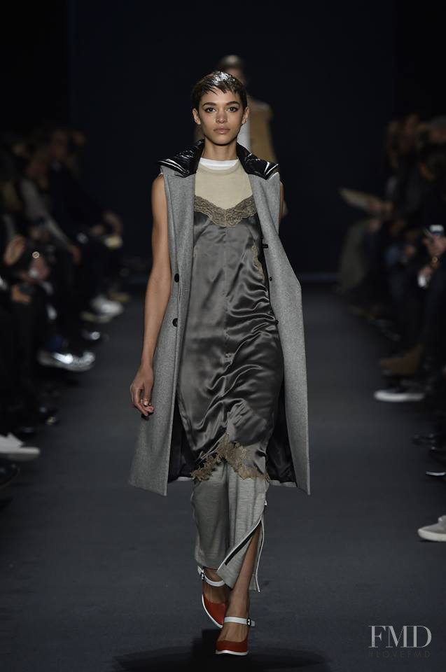 Frida Munting featured in  the rag & bone fashion show for Autumn/Winter 2015