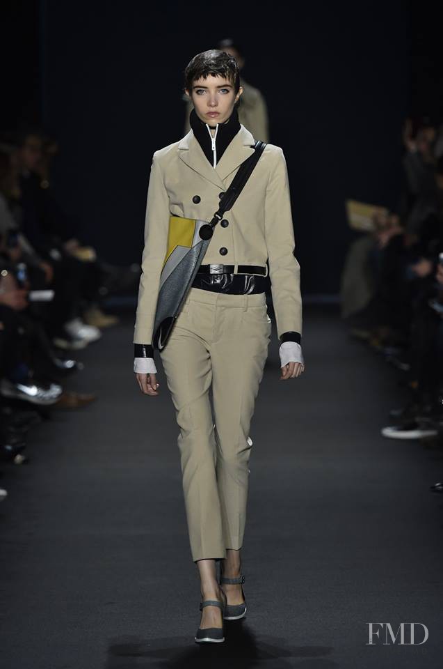 Grace Hartzel featured in  the rag & bone fashion show for Autumn/Winter 2015