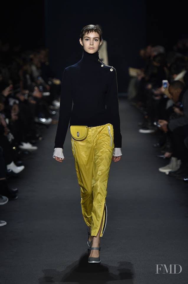 Irina Shnitman featured in  the rag & bone fashion show for Autumn/Winter 2015