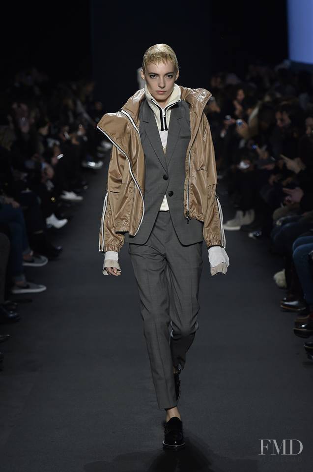 Zlata Semenko featured in  the rag & bone fashion show for Autumn/Winter 2015