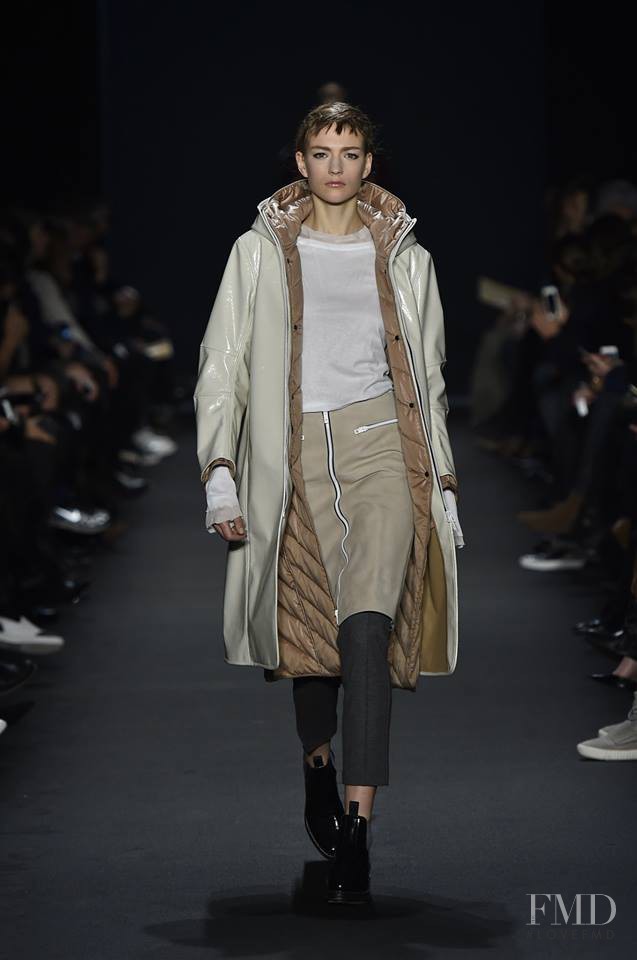 Sophia Ahrens featured in  the rag & bone fashion show for Autumn/Winter 2015