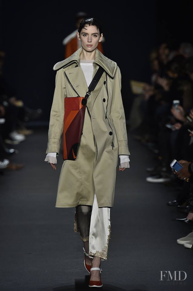 Sarah Stewart featured in  the rag & bone fashion show for Autumn/Winter 2015