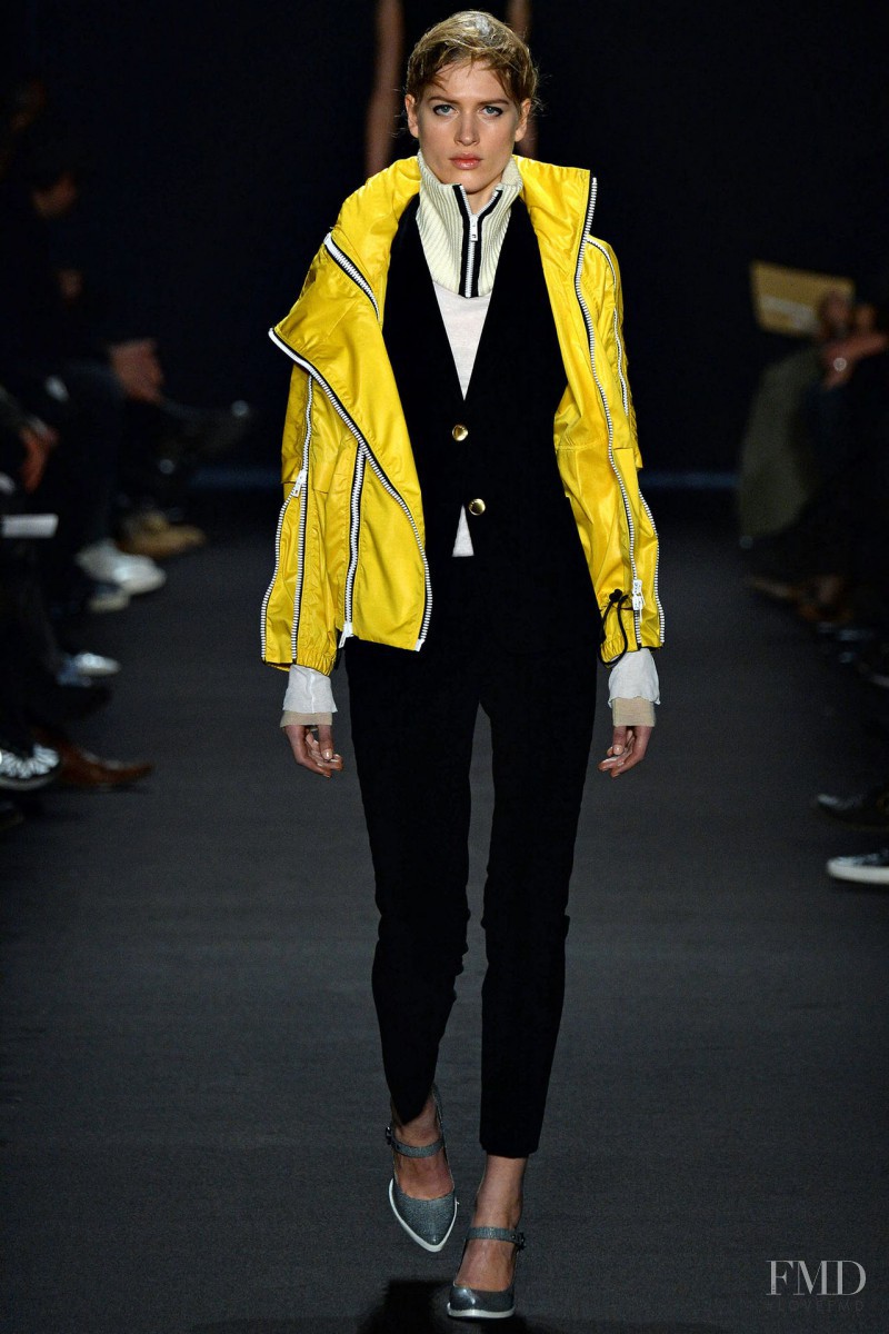 Laura Julie Schwab Holm featured in  the rag & bone fashion show for Autumn/Winter 2015