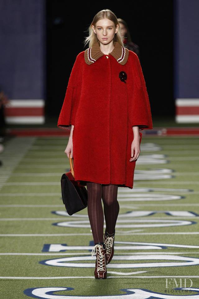 Nastya Sten featured in  the Tommy Hilfiger fashion show for Autumn/Winter 2015