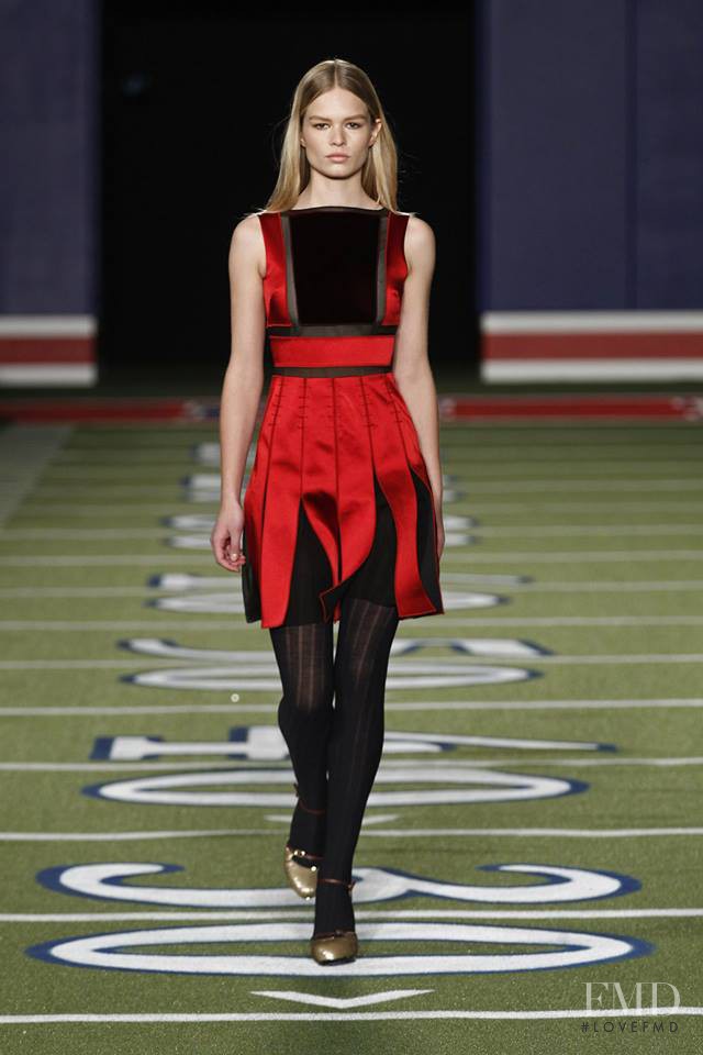 Anna Ewers featured in  the Tommy Hilfiger fashion show for Autumn/Winter 2015