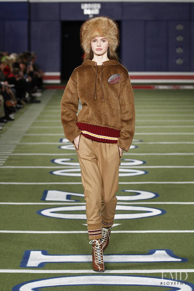 Avery Blanchard featured in  the Tommy Hilfiger fashion show for Autumn/Winter 2015