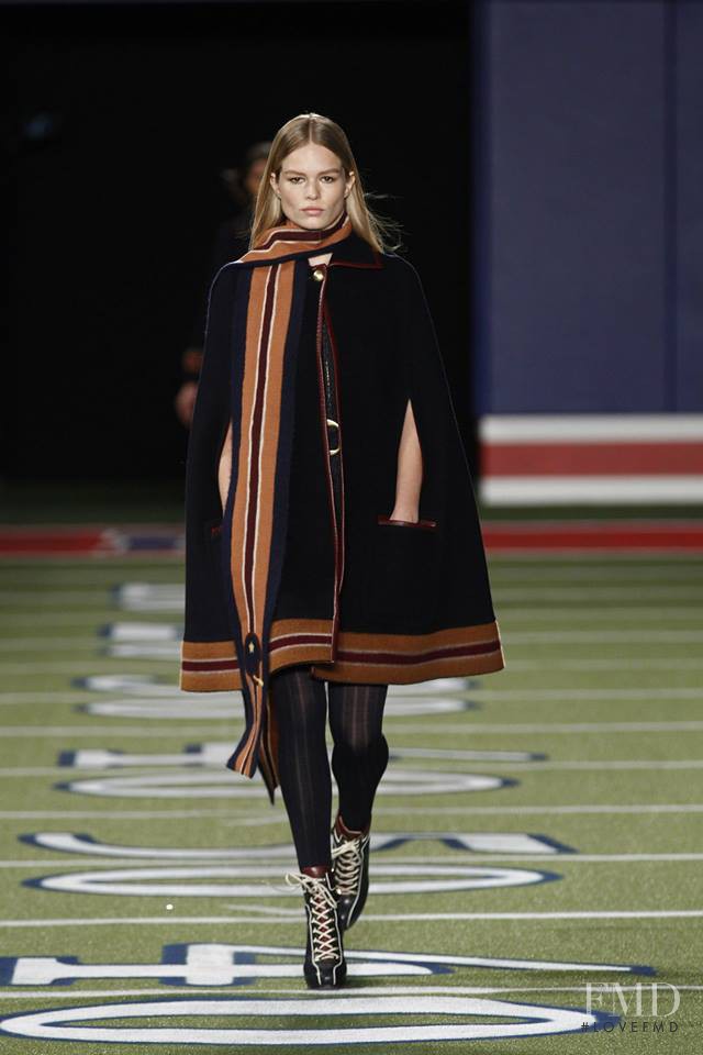 Anna Ewers featured in  the Tommy Hilfiger fashion show for Autumn/Winter 2015