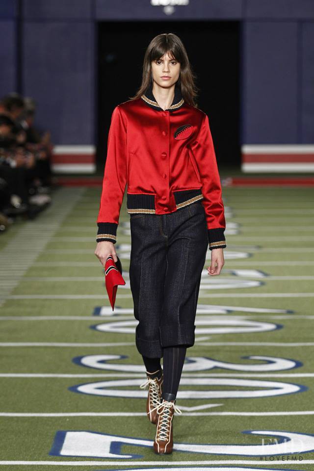 Antonina Petkovic featured in  the Tommy Hilfiger fashion show for Autumn/Winter 2015