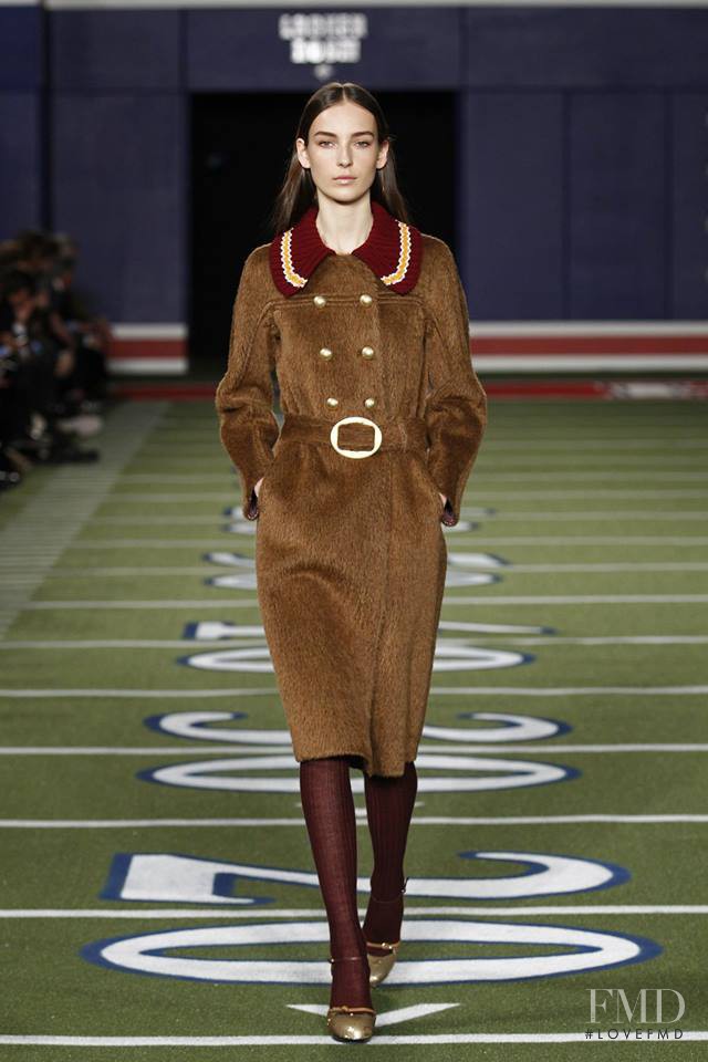 Julia Bergshoeff featured in  the Tommy Hilfiger fashion show for Autumn/Winter 2015