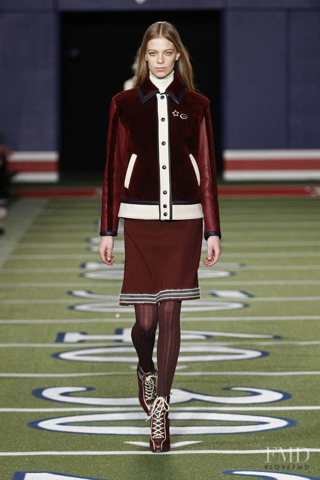 Lexi Boling featured in  the Tommy Hilfiger fashion show for Autumn/Winter 2015