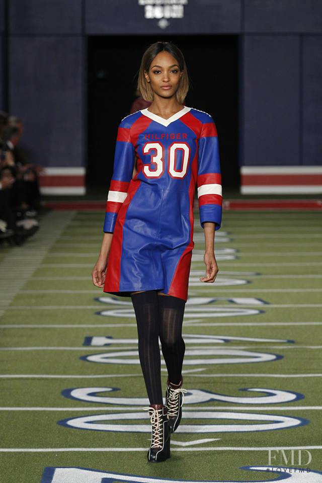 Jourdan Dunn featured in  the Tommy Hilfiger fashion show for Autumn/Winter 2015