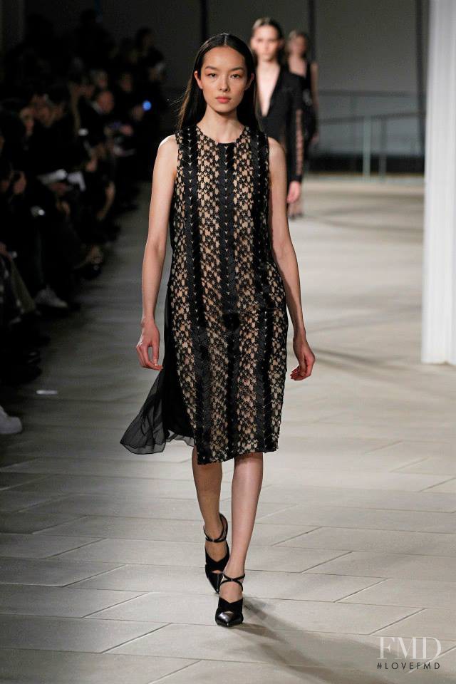 Fei Fei Sun featured in  the Prabal Gurung fashion show for Autumn/Winter 2015