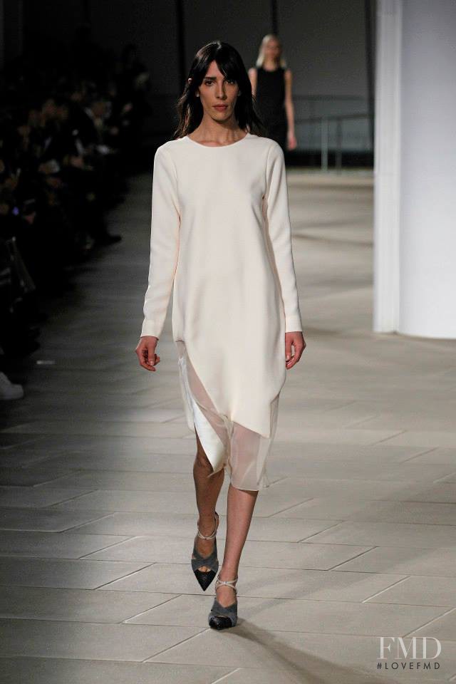 Jamie Bochert featured in  the Prabal Gurung fashion show for Autumn/Winter 2015