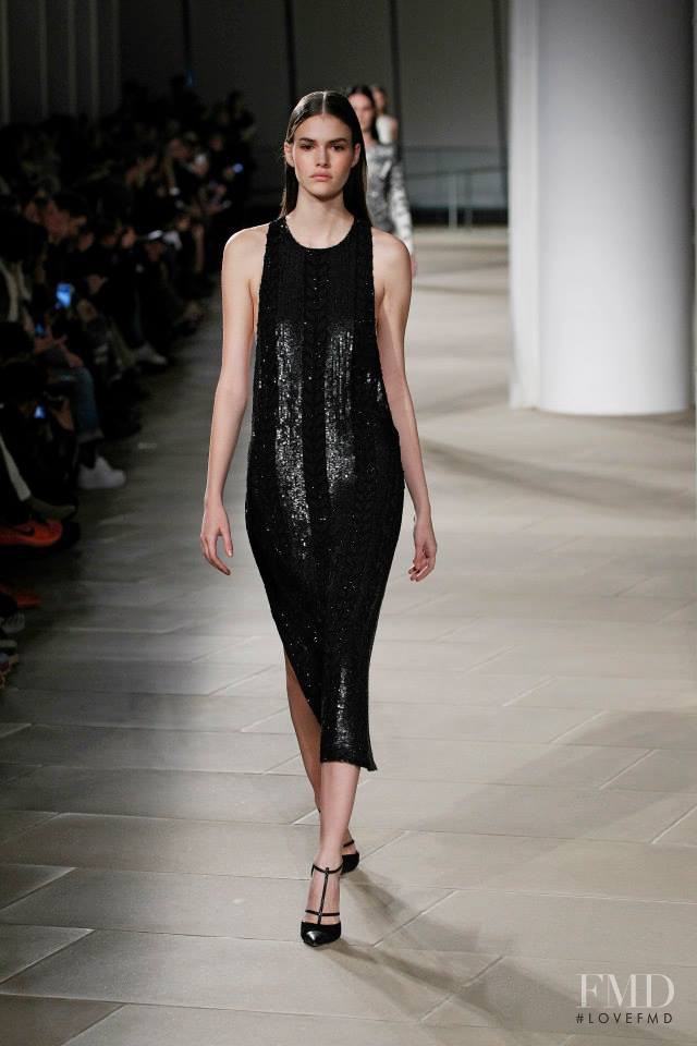Vanessa Moody featured in  the Prabal Gurung fashion show for Autumn/Winter 2015