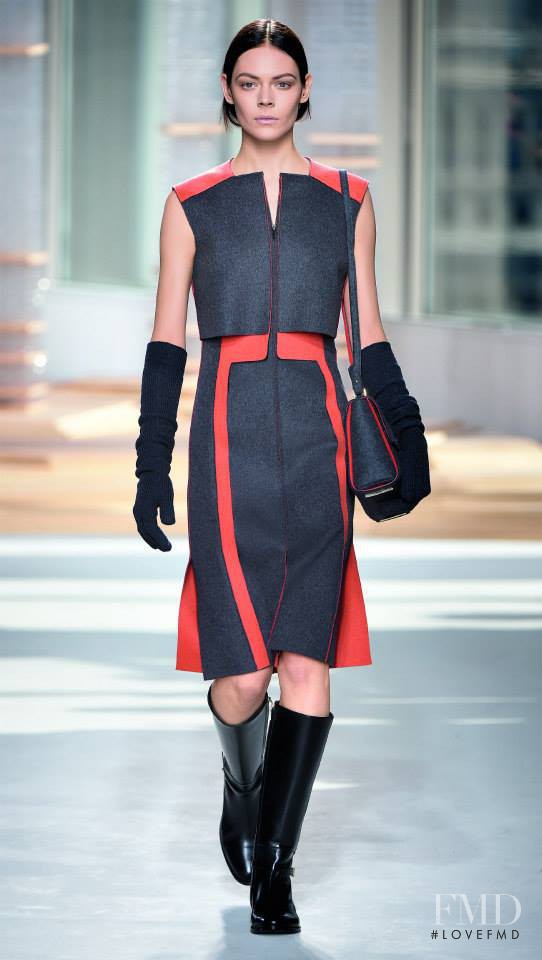 Kinga Rajzak featured in  the Boss by Hugo Boss fashion show for Autumn/Winter 2015