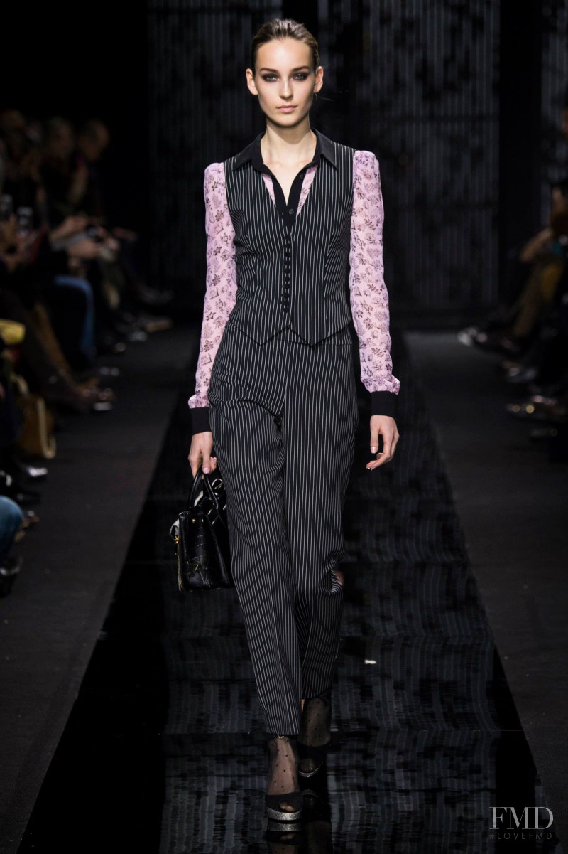 Julia Bergshoeff featured in  the Diane Von Furstenberg fashion show for Autumn/Winter 2015