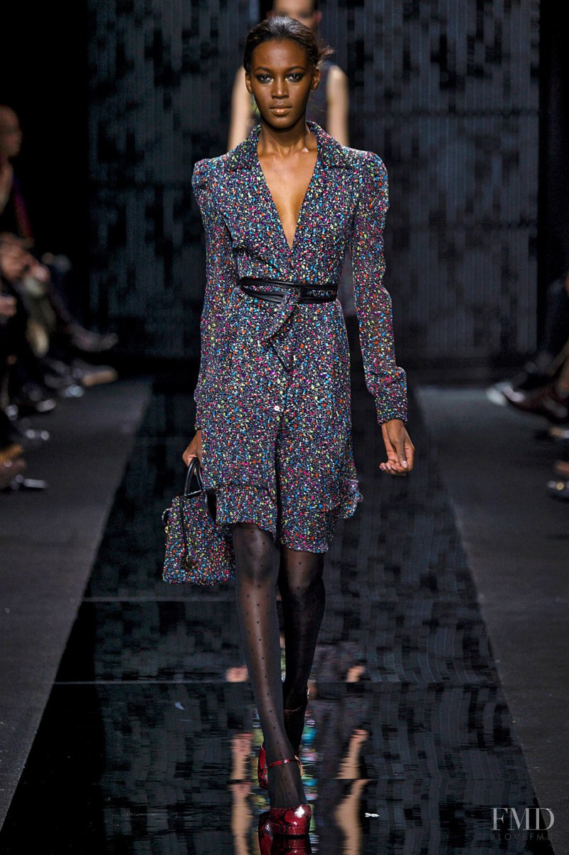 Kai Newman featured in  the Diane Von Furstenberg fashion show for Autumn/Winter 2015