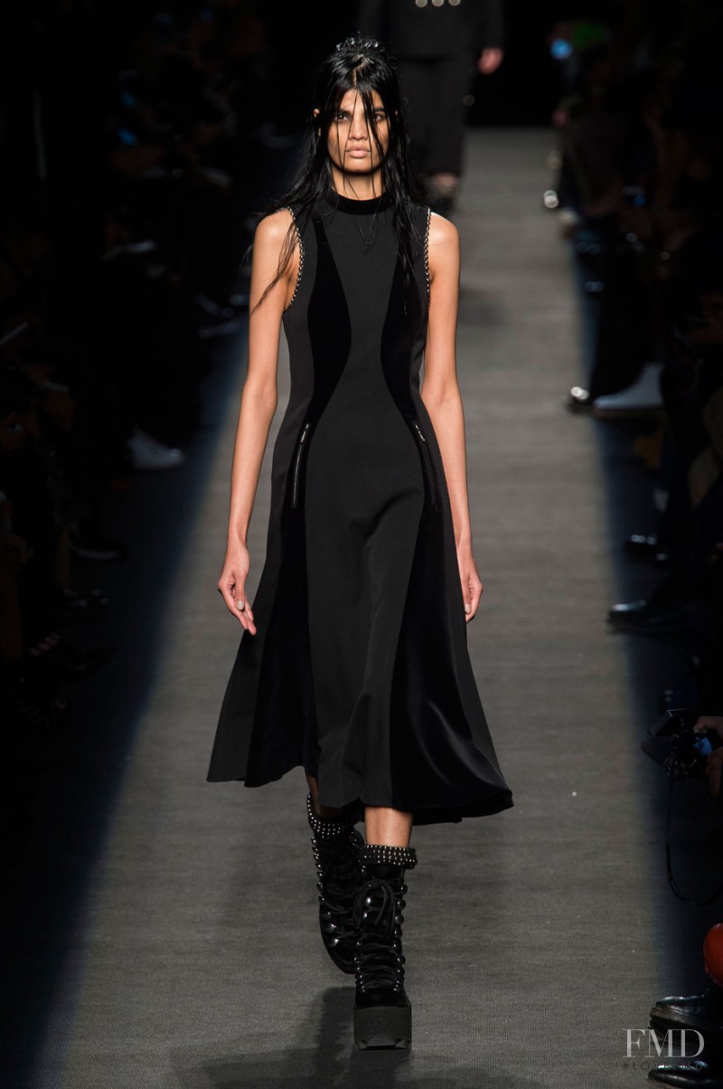 Bhumika Arora featured in  the Alexander Wang fashion show for Autumn/Winter 2015
