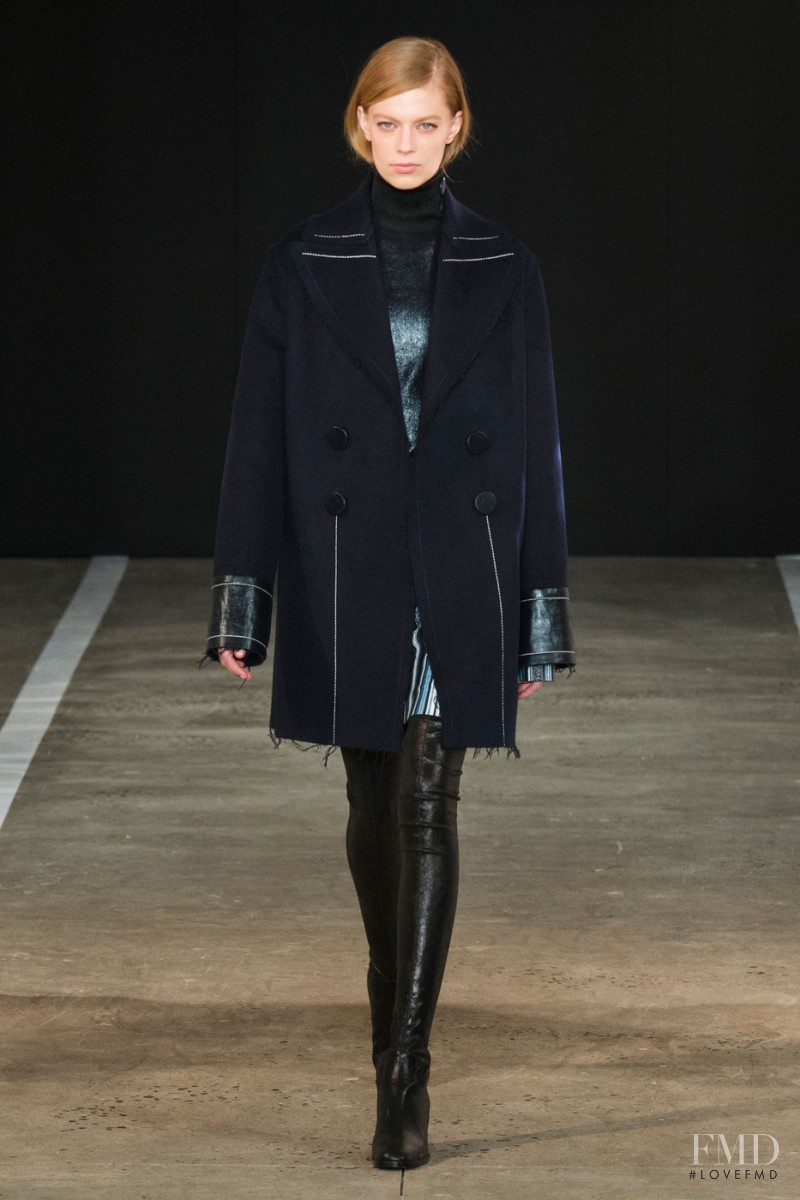 Lexi Boling featured in  the EDUN fashion show for Autumn/Winter 2015