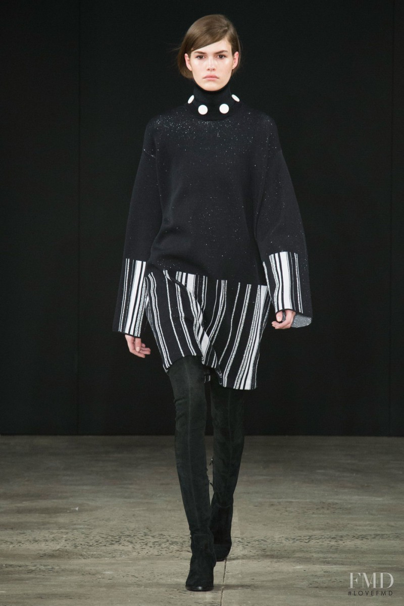 Vanessa Moody featured in  the EDUN fashion show for Autumn/Winter 2015