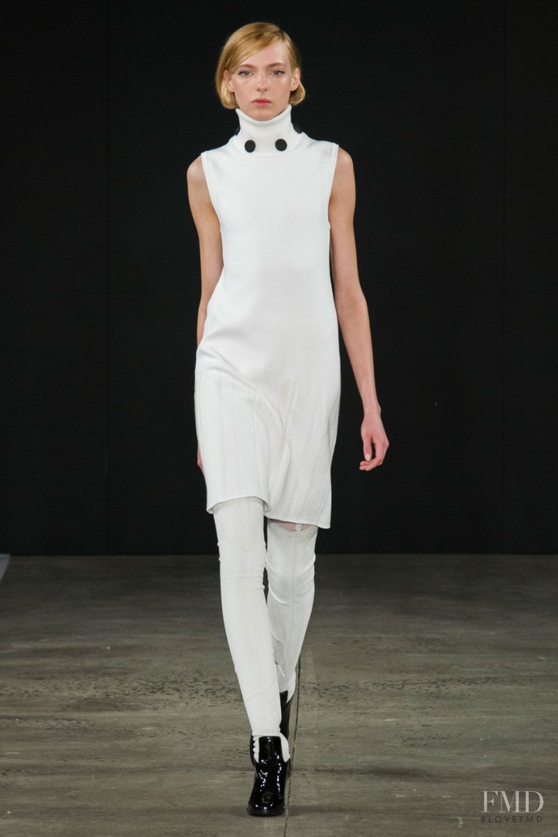 Zlata Semenko featured in  the EDUN fashion show for Autumn/Winter 2015